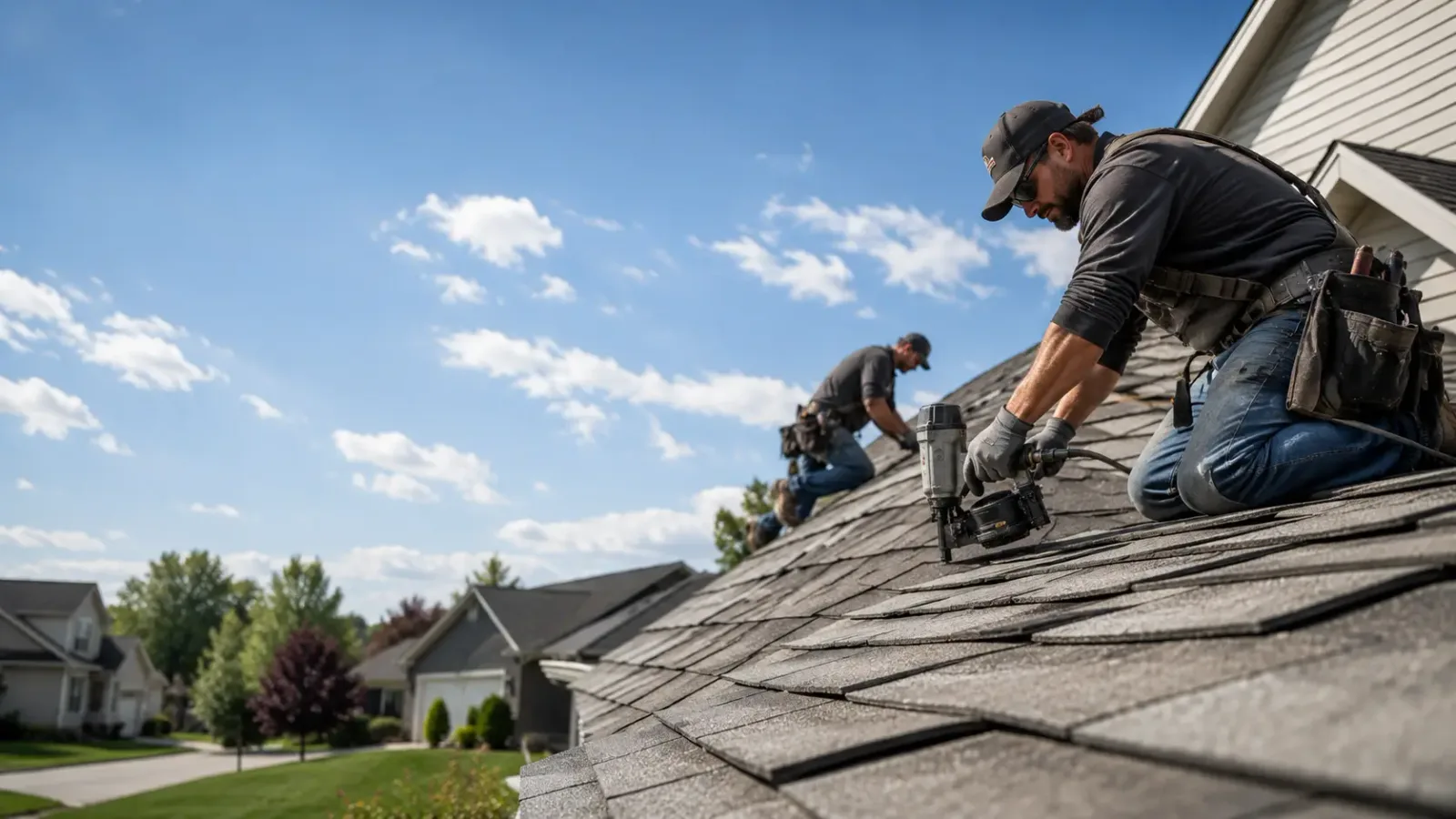 Storm Damage Roof Repair in Pittsfield, IL near me